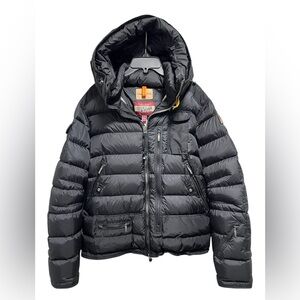 Parajumpers Men’s Dark Puffer Jacket with Hood